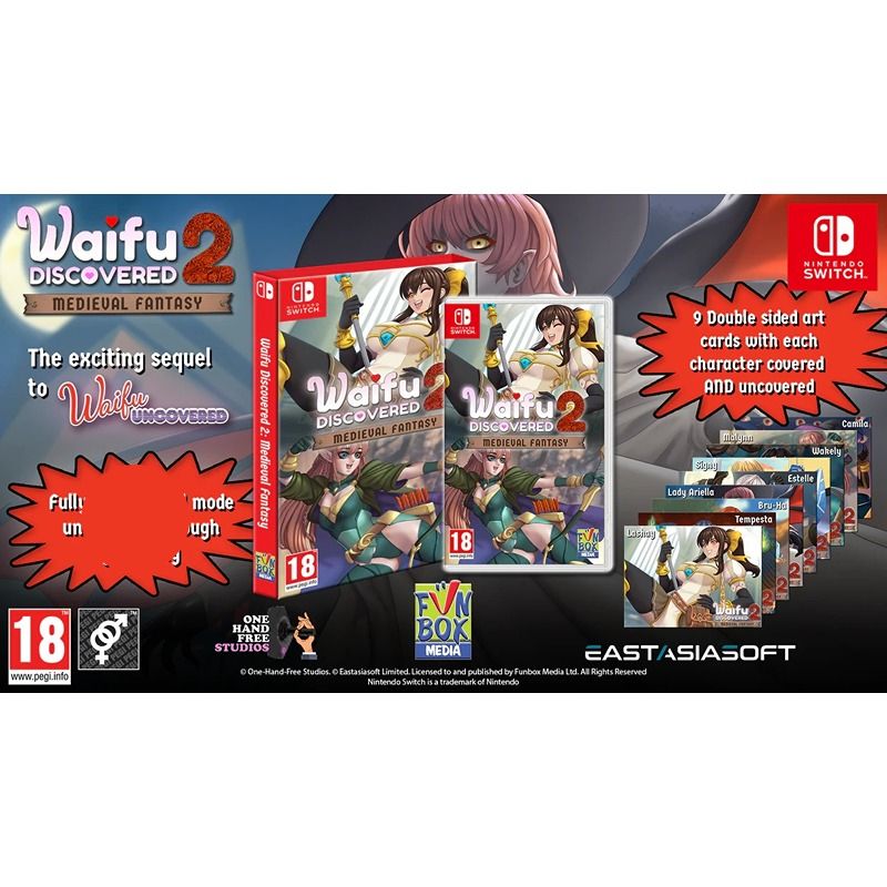 Waifu 2 Discovered Medieval Fantasy Nintendo Switch
