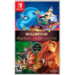 Disney Classic Games Collection : Aladdin, The Lion King, and The Jungle Book - Nintendo Switch 1