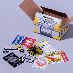 HAKO STICKER DEATH STRANDING 2 X YAMATO TRANSPORT 4